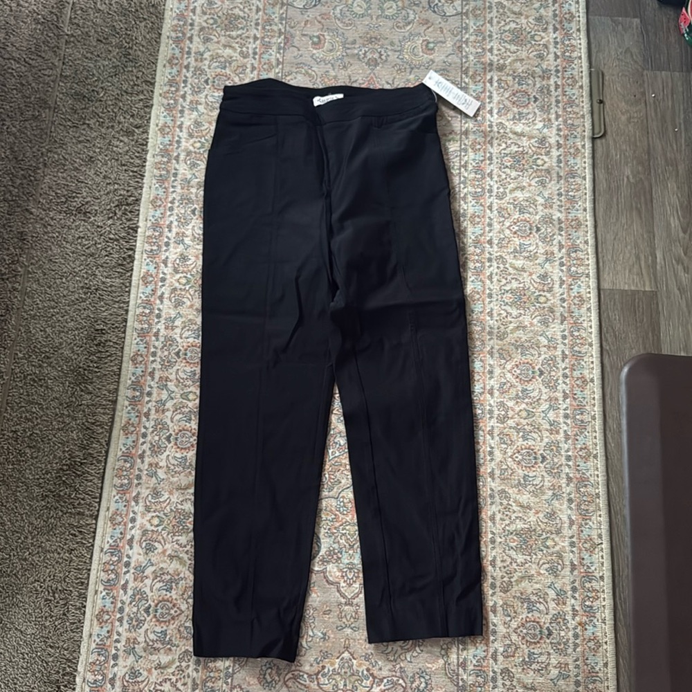 Nanette black stretch pants